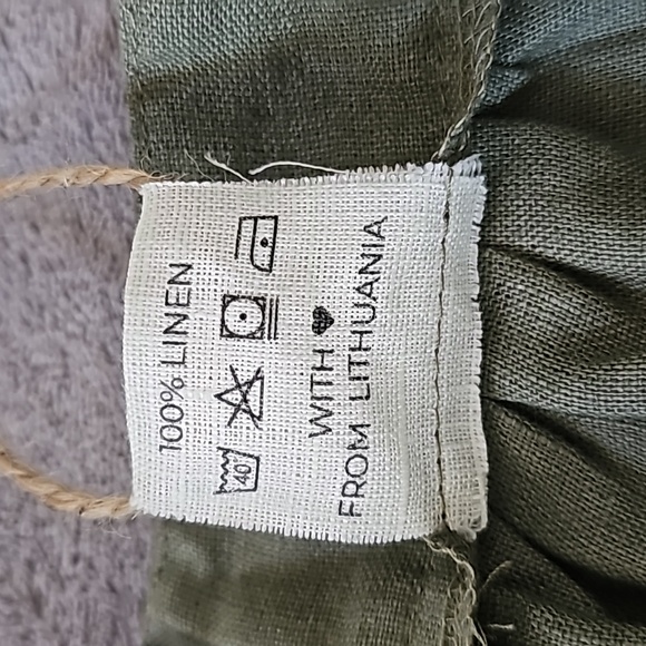 100% Linen Skirt - Picture 3 of 4